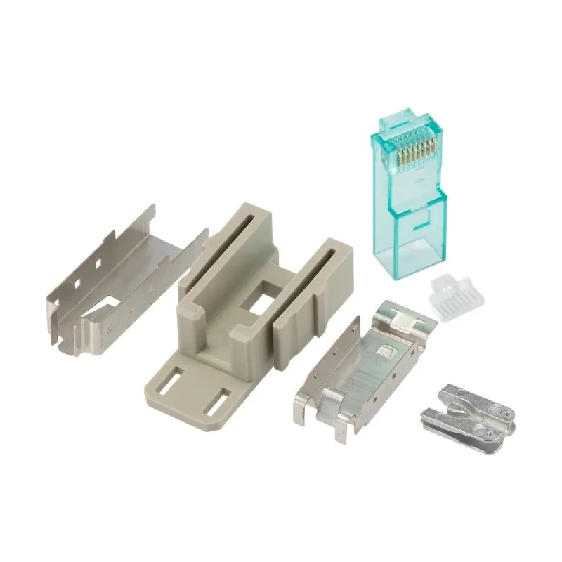HARTING Heavy Duty Power Connector Module Male 1A Current Rating 50V Polycarbonate Contact Material 8 Contacts 09454001520