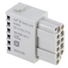 HARTING Heavy Duty Power Connector Module, 10A, HAN Modular Series Female, 12 Contacts 09140122734