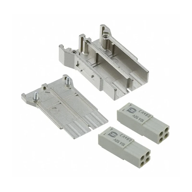 HARTING Heavy Duty Power Connector Module 10A 50V HAN Modular Series Female 8 Contacts 09140083116