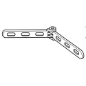 Cablofil International Hinged Coupler Polyvinyl Chloride Cable Tray Accessory 150mm Width 6377 93