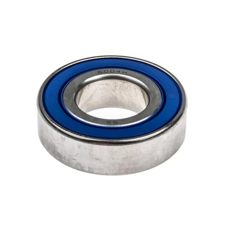 SKF Single Row Deep Groove Ball Bearing 20 mm ID, 42 mm OD, 12 mm Width, Sealed, Stainless Steel, 11000 W 6004-2RS1/VP311
