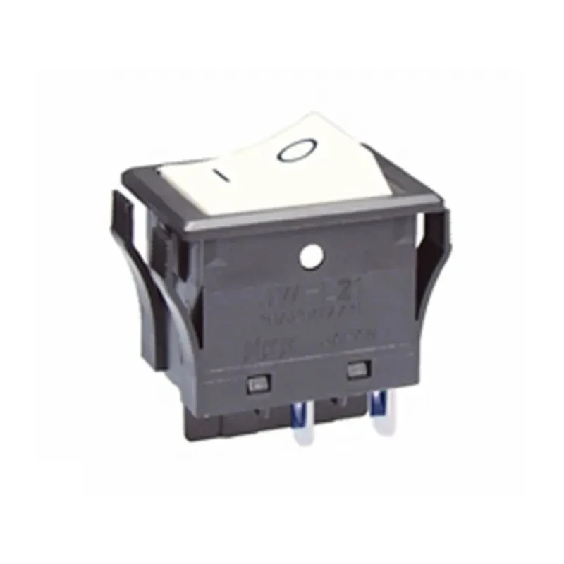 NKK Switches DPST On-Off, Polyamide Housing Panel Mount Rocker Switch, 16A 28V dc, IP66 JWL21RB1A