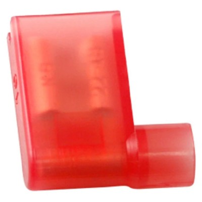 RS PRO Red Insulated Female Spade Connector Crimp 6.35 x 0.8 mm Tab Size 22 AWG to 18 AWG 125-1949