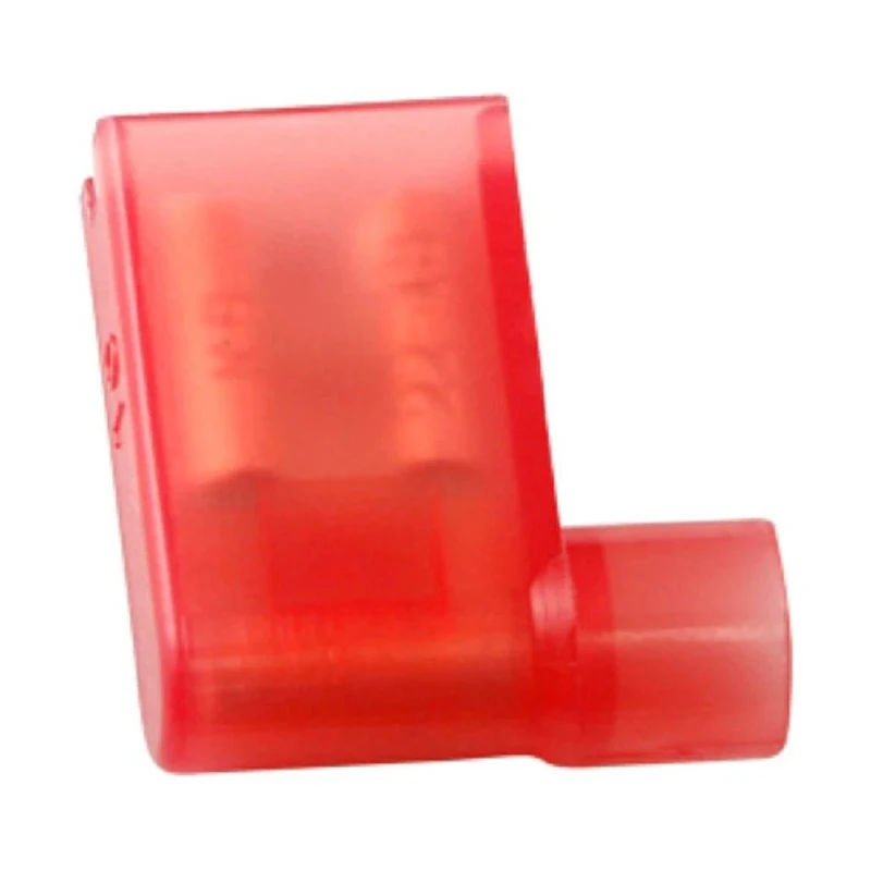 RS PRO Red Insulated Female Spade Connector Crimp 6.35 x 0.8 mm Tab Size 22 AWG to 18 AWG 125-1949