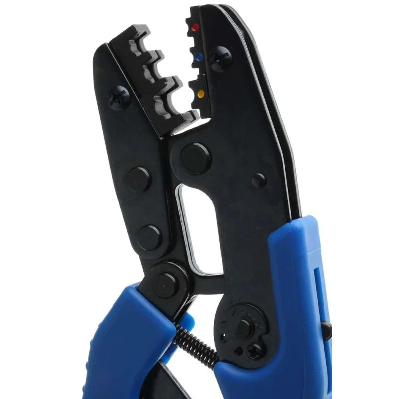 RS PRO Crimp Tool for Insulated Connectors 260mm Length Hardened Steel Frame Plastic Grips 125-1964