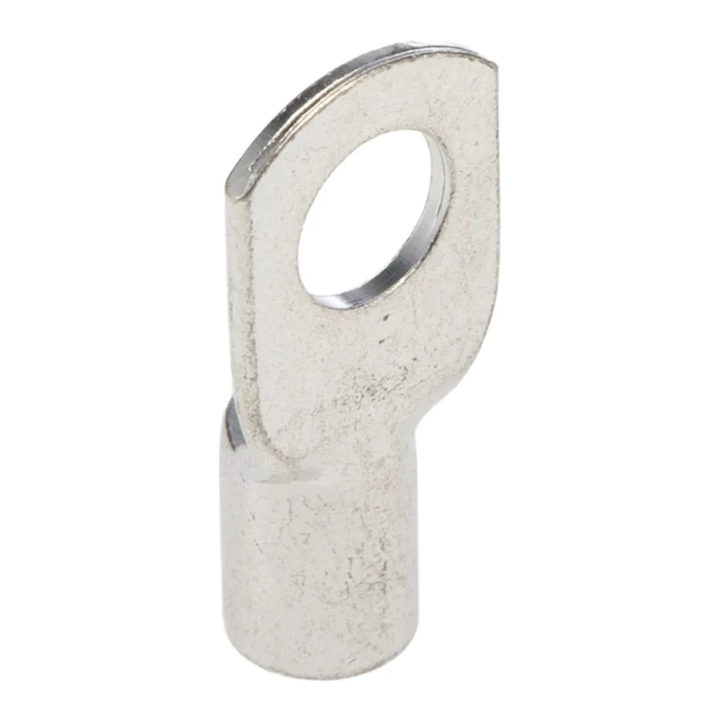 RS PRO Uninsulated Ring Terminal, M8 Stud Size, 4 AWG Wire Size, Copper Tin Plated, Grey 125-1962