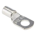 RS PRO Uninsulated Ring Terminal, M8 Stud Size, 4 AWG Wire Size, Copper Tin Plated, Grey 125-1962