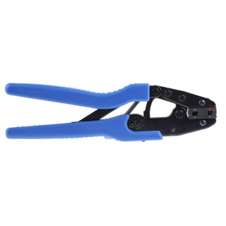 RS PRO Crimp Tool for Insulated AMP-type Flag Terminals, 1.25 to 2 mm² Wire Capacity, Plain Handle, 260mm Length 125-1966