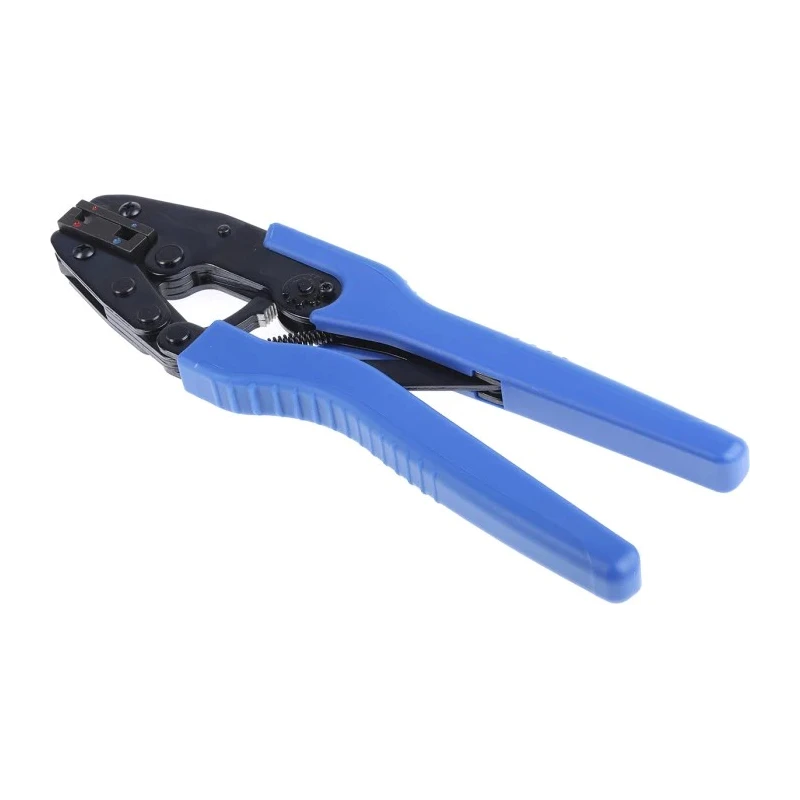 RS PRO Crimp Tool for Insulated AMP-type Flag Terminals, 1.25 to 2 mm² Wire Capacity, Plain Handle, 260mm Length 125-1966