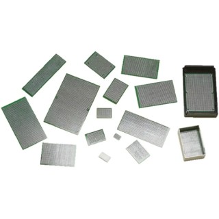 Takachi Electric Industrial 2 Surface Mount (SMT) Board FR4 Epoxy Glass Fabric Laminate 35 mm x 25 mm 1 mm Holes TNF25-35