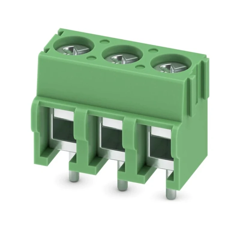 Phoenix Contact PT 1.5/3-5.0-H Series Horizontal PCB Terminal Block, 3 Contacts, 5 mm Pitch, 400 V, 20 A 1935174