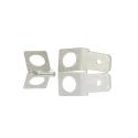 RS PRO Silver Uninsulated Male Spade Connector, Stud, 6.35 x 0.8 mm Tab Size 125-1987