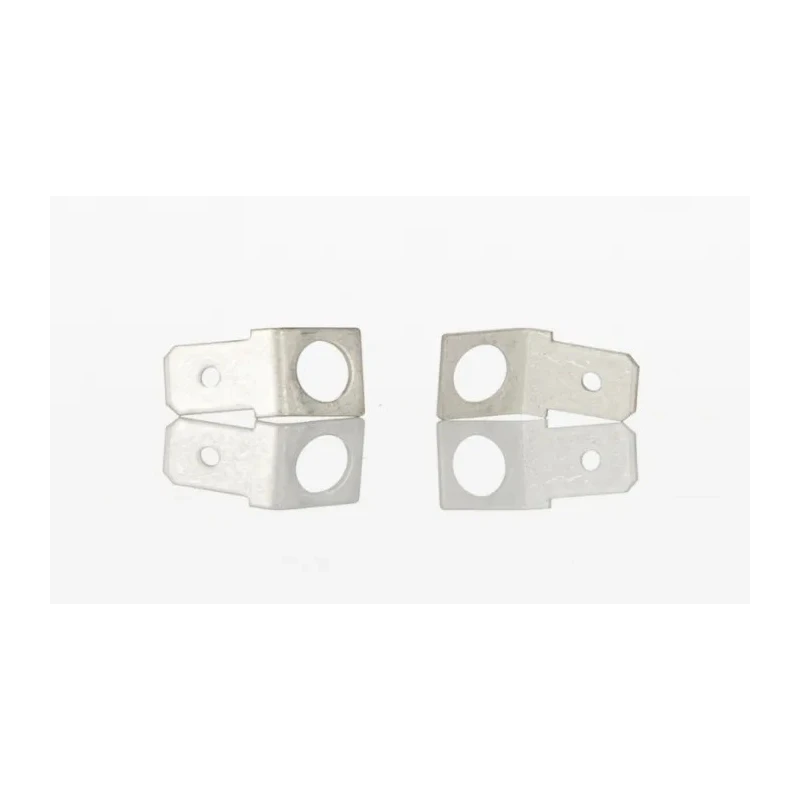 RS PRO Silver Uninsulated Male Spade Connector, Stud, 6.35 x 0.8 mm Tab Size 125-1987