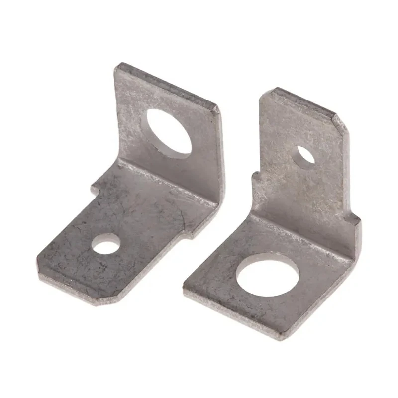 RS Pro Silver Uninsulated Male Spade Connector Stud 6.35 x 0.8 mm Tab Size 125-1994