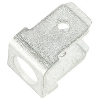 TE Connectivity RS PRO Silver Uninsulated Male Spade Connector Stud 6.35 x 0.8 mm Tab Size 125-1999