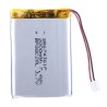 RS PRO 3.7 V Lithium Polymer Rechargeable Battery 2 Ah 43.5x7x60 mm 40 g 125-1266