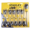 Stanley Phillips, Pozidriv, Slotted, Torx Standard Screwdriver Set, 12-Piece STHT0-60212