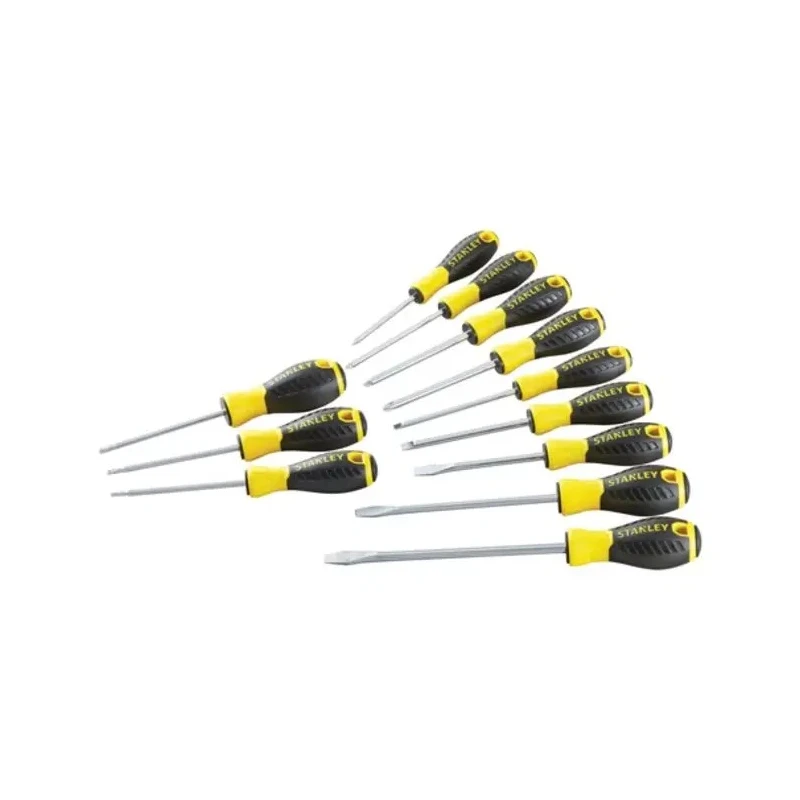 Stanley Phillips, Pozidriv, Slotted, Torx Standard Screwdriver Set, 12-Piece STHT0-60212