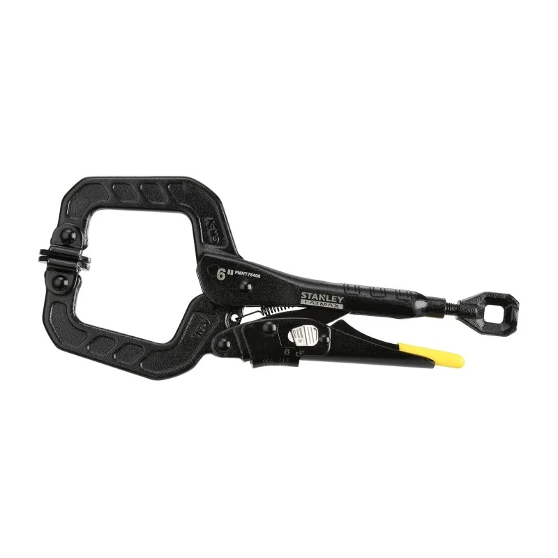 Stanley 4-Piece Lock-Grip Plier C-Clamp 150mm Overall Length FMHT0-75408