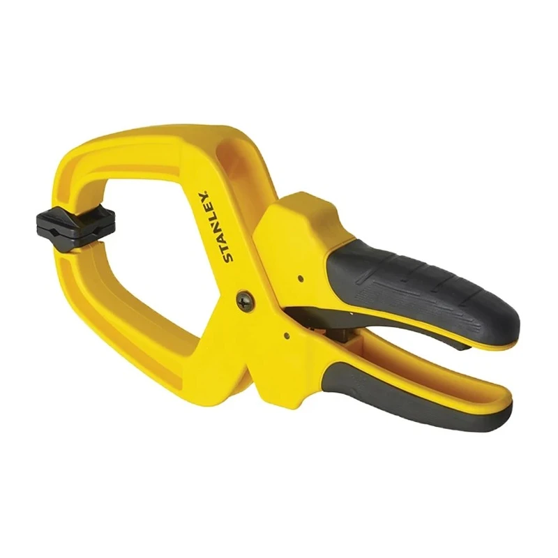 Stanley Yellow Finish 50 mm Jaw Opening x 55 mm Jaw Depth Spring Clamp STHT0-83199