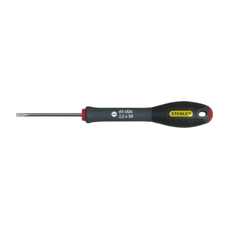 Stanley Standard Screwdriver with 50 mm Steel Blade and 155 mm Overall Length 0-65-006