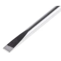Stanley Standard Slotted Screwdriver 50 mm Blade, 3 mm Tip Width, Steel Blade, Soft Grip Handle 0-64-978