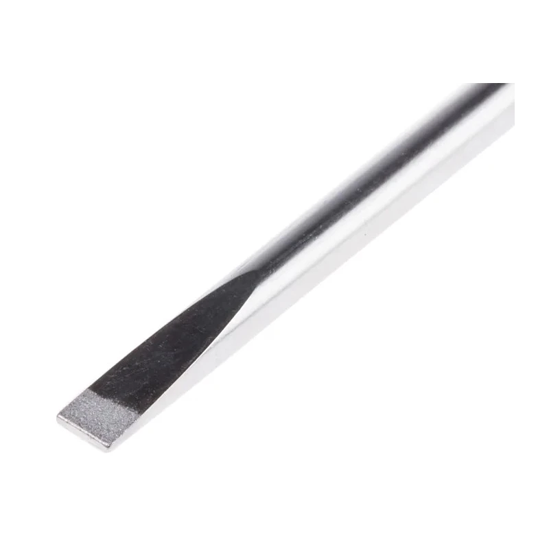 Stanley Standard Slotted Screwdriver 50 mm Blade, 3 mm Tip Width, Steel Blade, Soft Grip Handle 0-64-978