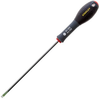 Stanley Slotted Screwdriver with 150 mm Steel Blade Ergonomic Grip 0-65-093