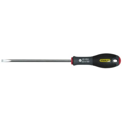 Stanley Standard Screwdriver with 150 mm Steel Blade, 312 mm Overall Length 0-65-094
