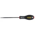 Stanley Standard Slotted Screwdriver with 150 mm Steel Blade and Soft Grip Handle 0-65-096
