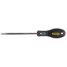 Stanley Standard Slotted Screwdriver with 150 mm Steel Blade and Soft Grip Handle 0-65-096