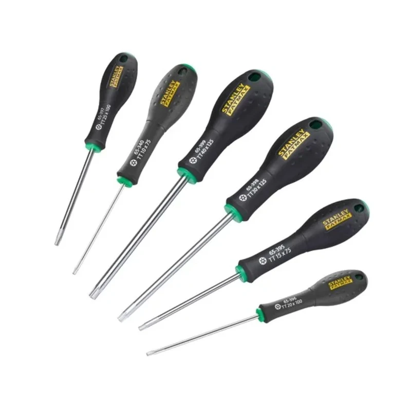 Stanley Torx Standard Screwdriver Set with Soft-Grip Handles, 6-Piece, Sizes T10 to T40 0-65-099