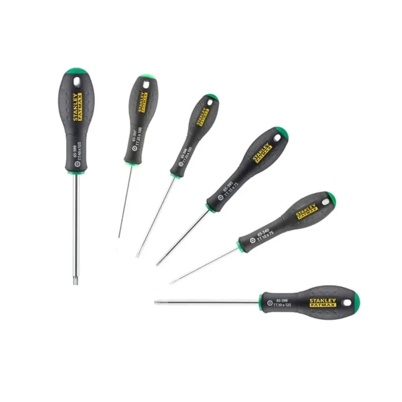 Stanley Torx Standard Screwdriver Set with Soft-Grip Handles, 6-Piece, Sizes T10 to T40 0-65-099
