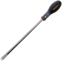 Stanley Slotted Screwdriver with 250 mm Steel Blade, Insulated Soft Grip Handle 0-65-143