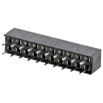 HARWIN M22 Series Straight Through Hole PCB Socket 20-Contact 2 Row 2 mm Pitch Solder M22-7141042
