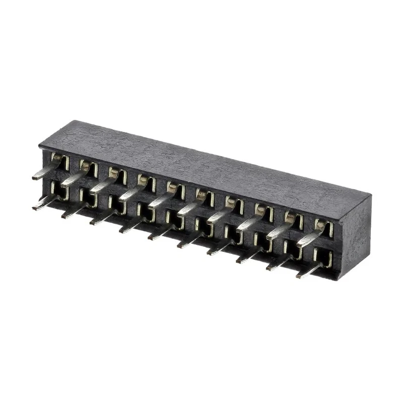 HARWIN M22 Series Straight Through Hole PCB Socket 20-Contact 2 Row 2 mm Pitch Solder M22-7141042