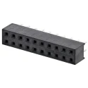 HARWIN M22 Series Straight Through Hole PCB Socket 20-Contact 2 Row 2 mm Pitch Solder M22-7141042