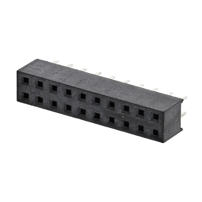 HARWIN M22 Series Straight Through Hole PCB Socket 20-Contact 2 Row 2 mm Pitch Solder M22-7141042