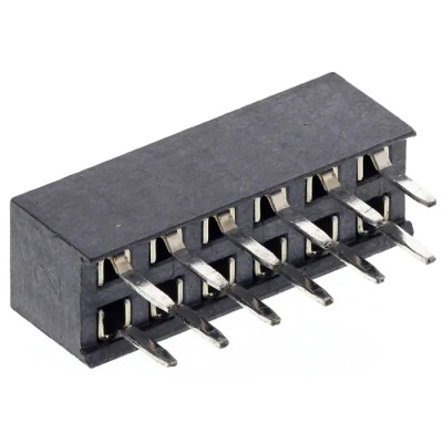 HARWIN M22 Series Straight Through Hole PCB Socket, 12-Contact, 2 Row, 2 mm Pitch, 12A, 500V M22-7140642