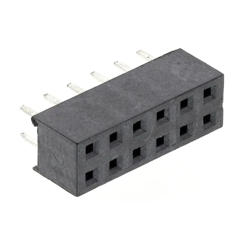 HARWIN M22 Series Straight Through Hole PCB Socket, 12-Contact, 2 Row, 2 mm Pitch, 12A, 500V M22-7140642