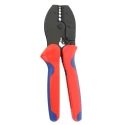 Knipex PreciForce Crimp Tool for Uninsulated Butt Splices 220mm, Comfort Grip Handles 97 52 30