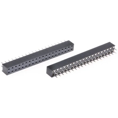 HARWIN M22 Series 40-Contact 2 Row 2 mm Pitch Straight Through Hole PCB Socket 500V 12A M22-7142042