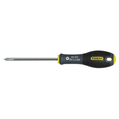 Stanley Standard Philips Screwdriver PH1 Tip 100 mm Blade 0-65-207