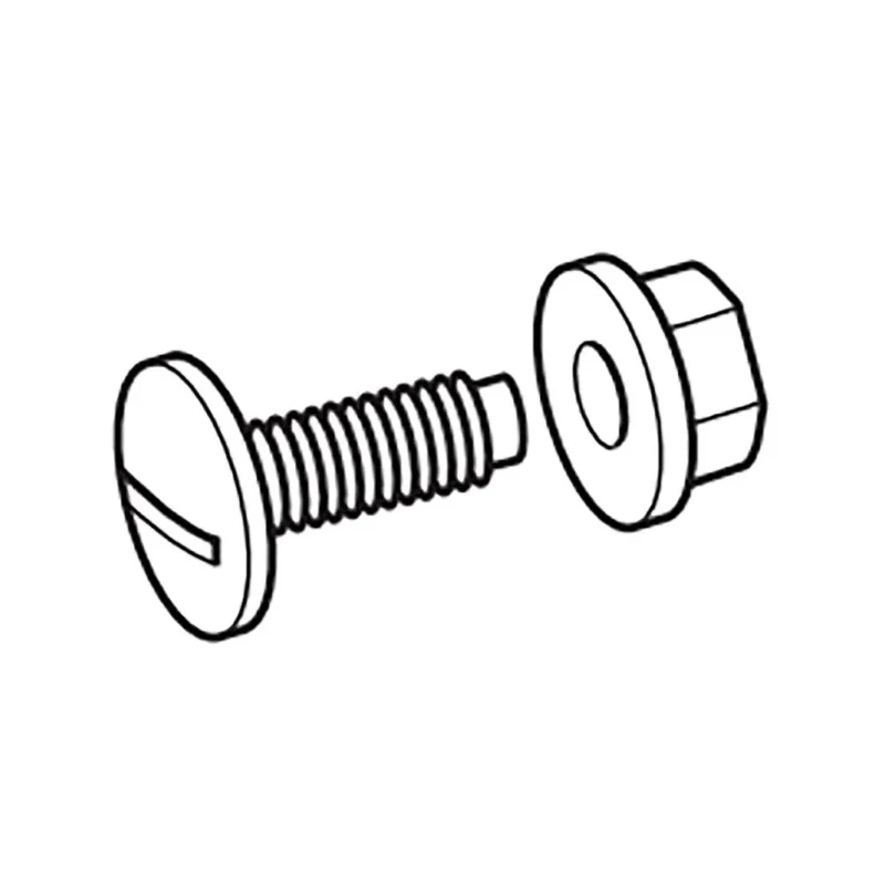 Cablofil International Plastic Nut and Bolt Polyvinyl Chloride Cable Tray Accessory 6379 53