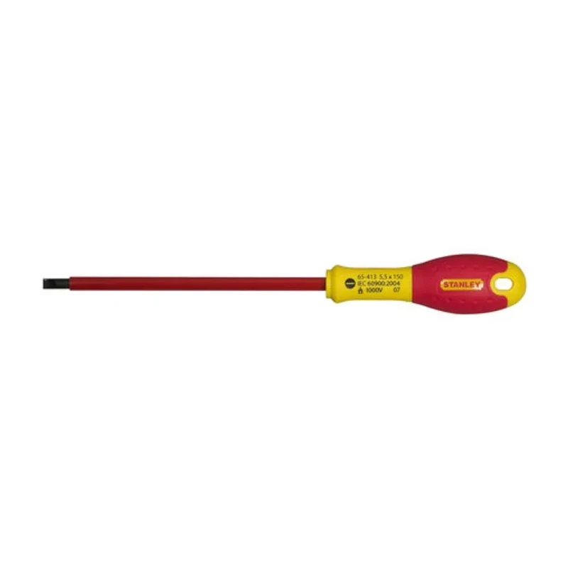 Stanley Insulated Screwdriver 150 mm Blade VDE 1000V Approved 0-65-413