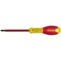 Stanley Insulated Screwdriver PZ1 Tip 100 mm Blade Steel VDE 1000V Approved 0-65-418