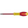 Stanley Insulated Screwdriver PZ1 Tip 100 mm Blade Steel VDE 1000V Approved 0-65-418