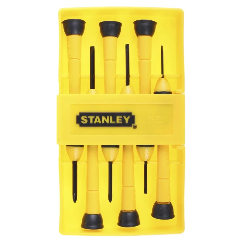 Stanley Precision Phillips and Slotted Screwdriver Set 6-Piece 0-66-052