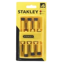 Stanley Precision Phillips and Slotted Screwdriver Set 6-Piece 0-66-052