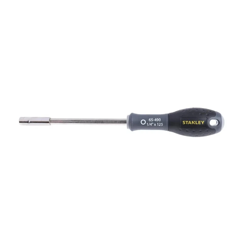 Stanley Bit Holder Screwdriver 1/4 in Tip 125 mm Blade Steel Chrome Vanadium 0-65-490
